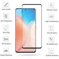 (VIVO X70 Pro 3D Curve )全覆蓋全屏鋼化防爆玻璃 保護貼 黑色 3D Curve Full Coverage 9H Hardness HD Tempered Glass Scre