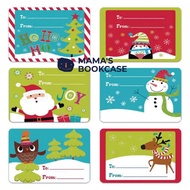 [SG Stock] Christmas Gift Tags Adhesive Sticker 10pcs