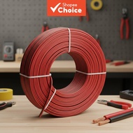 Red-Black Gauge Wire 18AWG 17AWG 15AWG 13AWG Flexible 0.5mm 1mm 1.5mm 2.5mm Dual Power Cord