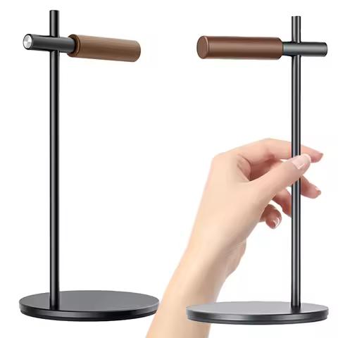 Aluminium Alloy Headphone Stand Non-Slip Desk Earphone Stand Gaming Headset Holder for Apple Vision 