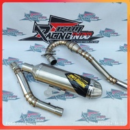 38 mm full stanlis NORIFUMI Rocket 4 exhaust MUFFLER PNP MOTOR XR150 XR200 XR 150/200 KLX 150 CRF 15
