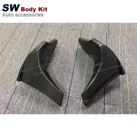 ZC33S Carbon Fiber Rear Splitter for Suzuki Swift Sport ZC33S Rear Bumper Corner Wrap Angle Spoiler 