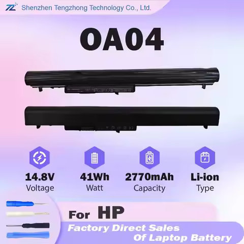 OA04 Laptop Battery Replacement for HP 240 G2 cq14 cq15 Compaq Presario 15-h000 15-S000 Series