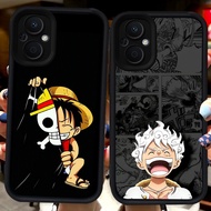 Black Casing for OPPO Reno 7Z 8Z Find X5 8 7 Lite 5G H105 One Piece Luffy
