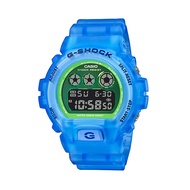 Casio G-Shock Men's DW-6900LS-2DR Digital Blue Rubber Strap Watch