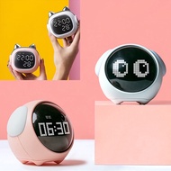 Smart Desktop Alarm Clock Emoji Alarm Clock 5IN1: Cute Emoji | Bear Rabbit House