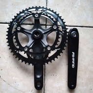 Gear/Crankset/Crank Set Avand Racing/Roadbike Alloy 53T/39T Bcd 130Mm