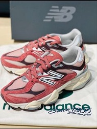 🌈全新有盒New Balance NB 9060 透氣減震 低幫 運動休閑鞋男女同款 磚紅色