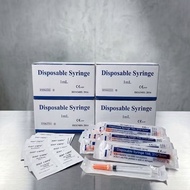 Insulin Syringe 1ml 100u & 0.5ml 50u Disposable 31g 8mm