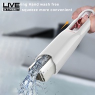 Portable Mini Mop Rotating Mop Head Handy Rotating Mini Mop for Kitchen Bathroom Easy Oil Stain Removal Water Absorption Hand Wash-free Design Portable Desktop Mop