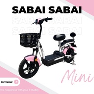 [ผ่อน 0%]Sabai-Mini จักรยานไฟฟ้า2ล้อ สำหรับทุกวัย ประกอบแล้ว99%  มีหน้าร้านทั่วประเทศ รับประกัน3ปี