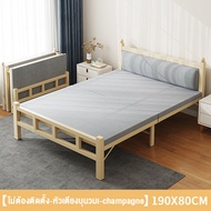 NMเตียงพับได้ เตียงพับเตียงเหล็ก เตียงนอน 3 5 ฟุต 190*120CM   เตียงเหล็ก เตียงพยาบาลในโรงพยาบาลมี2แบบให้เลืคุณภาพสูงส่งไวจากไทย