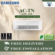 SAMSUNG CEILING CASSETTE R410 INVERTER (AC-TN1) 1Way Ceiling Cassette [1.5HP-2.5HP]