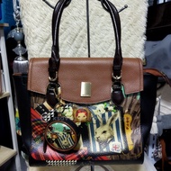 SALE Brera Art Fever Alice in Wonderland 2-Way Leather Bag