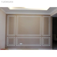 [readystock]✱⊕5 meter wainscoting PVC  BUKAN FOAM Wall Skirting Quality TEBAL Wall Frame Home Deco