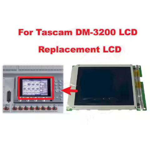 Replacement For Tascam DM-3200 DM 3200 Digital Mixing Console Screen LCD Display Compatible New