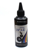Uv dye ink 100% Compatible ink for Canon Printer , Brother Printer , HP Printer And Epson Printer. 100ml Bottle Black