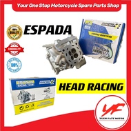 LC135 Y15ZR FZ150 HOT SPEED 19-22 SUPER HEAD RACING SET COMP ESPADA YAMAHA Y15 FZ UMA IKK LEO REDLEO
