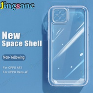 Jingsanc เคสใส TPU ซิลิโคนนุ่มทนทานสำหรับ Reno 10 Pro Plus Reno 11 0 8T 8Z 7Z 7 8 6 6Z 5 4 A96 A78 A