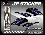 TIGER STICKER STRIPING TIGER REVO - STIKER MOTOR HONDA TIGER REVO LIST VARIASI HOLOGRAM (JP.S2) 05