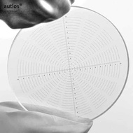 913 DIV 0.1Mm 0.5Mm Circle Calibration Slide Eyepiece Graticule Measuring Glass Concentric Circle