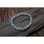 Grape Stone Prehnite Full Bracelet 3A 8mmnatural C358