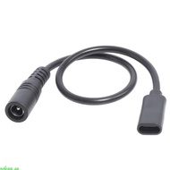 zebeaa. 25CM Type-C Female to DC 5 5x2 1 Female Adapter Converter Cable 9 84inches