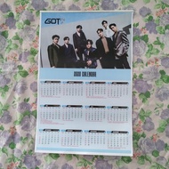 GOT7 Kpop Poster Calendar 2026
