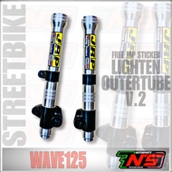 Lighten Frontshock Wave-2 FREE JRP sticker - Wave125, wave