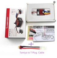 Original Hobbywing QuicRun 1060 60A/360A 1625 25A/100A 1080 /80A กันน้ำ Brushed ESC 2-3S LiPo สำหรับ