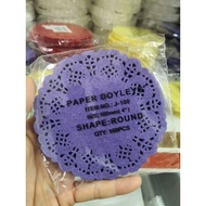 Paper doyley's purple 4"（100pcs）