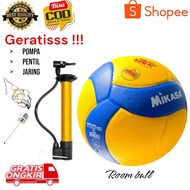 MIKASA V300W QUALITY PROLIGA SIZE5 OUTDOOR INDOOR BALL free net valve