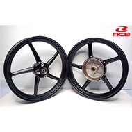 Racing Boy RCB RB5  BY17 MATTE BLACK Mags for Yamaha Mio115/Sporty/Amore/Fino/Soul/Nouvo