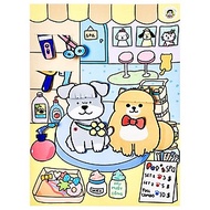 Bộ Đồ Chơi Tranh Tương Tác Cô Tiên Xanh - Tiệm Spa Thú Cưng