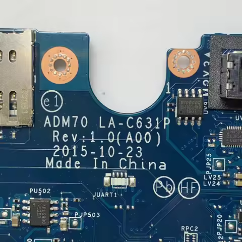 0HCP0K HCP0K CN-0HCP0K With SR2F0 I5-6300U CPU Mainboard ADM70 LA-C631P For DELL E5470 Laptop Mother
