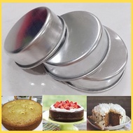 Acuan Loyang kek Bulat Aluminium  (Round Cake Tin Mould) 4/6/7/8/10Inch