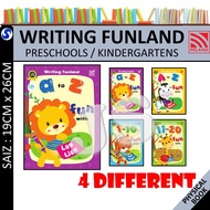 WRITING FUNLAND : a to z FUN WITH LOU LION | ZAC ZEBRA & 1 TO 10 FUN WITH TEX TIGER | GIL GIRAFFE | 