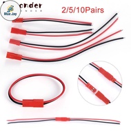 BJFUL 2/5/ 10Pairs High Quality 2 Pin Connector  Accessories Socket Plug Cable Wire New 100/150mm 22