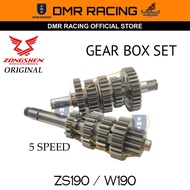 ZONGSHEN ZS190 W190 Original Engine Gear Box Unit with Drum Shifter (Motocross/Engine 190cc)