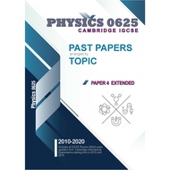 Cambridge IGCSE Physics (0625)-Topical Past Papers (Paper 3/4) Student's Book-[Year 2010 - March 202