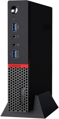 Lenovo ThinkCentre M715q Business Tiny Mini Desktop Computer PC, AMD Ryzen 5 Pro 2400GE 3.8 GHz, 16G