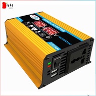 ⚡NEW⚡Digital Car Inverter 300W12V To 110V 12V To 220V Modified Sine Wave Inverter Voltage Converter + Lcd Display