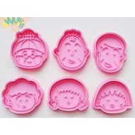 3D Chibimaru chan cookie cutters
