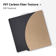 For Bambu Lab X1C/X1/P1P/P1S/A1 Cold Plate Carbon Fiber PEI Texture Build Plate PEO PET 3D Printer