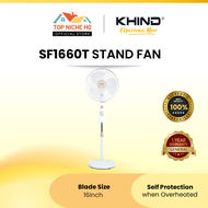 KHIND SF1660T 16" Room Stand Fan 3 Speed Fan Strong Air Kipas Bilik Berdiri