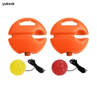 yuksok Pickleball Trainer Pickleball Training Tool with 40 Holes Pickleball Ball Pickleball Rebounde