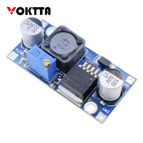 LM2596 DC-DC Adjustable Buck Converter DC 3.2V~35V to DC 1.25-35V Power Supply Step Down Voltage Reg