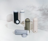 【WOKY沃廚】JIN真瓷系列-輕量隨行陶瓷保溫瓶400ML (5色可選)