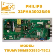 32PHA3002S/98 PHILIPS TV ALL IN 1 BOARD 32PHA3002S98