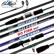 Joran Pancing (4'0ft-7'0ft) Blue Eye Go Fish BGF Fishing Rod Spinning Casting Center Joint JENAHAK KERAPU  mesin pancing